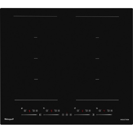 Индукционная варочная поверхность Weissgauff HI 649 Dual Flex черный