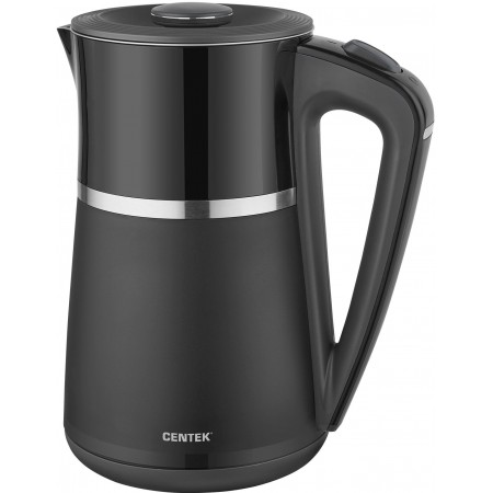 Чайник электрический Centek CT-0028 1.7л. 2200Вт черный корпус: пластик (CT-0028 BLACK)