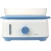 Пароварка Centek CT-1462 3ярус. 1050Вт белый/голубой