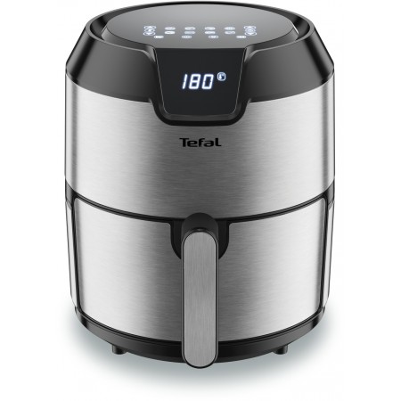 Аэрогриль Tefal Easy Fry Deluxe EY401D15 1500Вт серебристый/черный