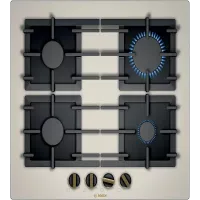 Газовая варочная поверхность Bosch PPP6B1B90R жемчужный Газовая варочная поверхность Bosch PPP6B1B90R жемчужный