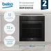 Духовой шкаф Электрический Beko BBIM18300SG черный