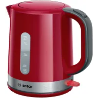 Чайник электрический Bosch TWK6A514 1.7л. 2200Вт красный корпус: пластик