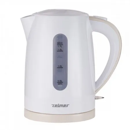 Чайник электрический Zelmer ZCK7616I 1.7л. 2200Вт белый/слоновая кость корпус: пластик (71504666P)
