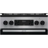 Плита Комбинированная Gorenje GK5C41SF серый (стеклянная крышка) реш.чугун