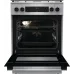 Плита Комбинированная Gorenje GKS6C70XF нержавеющая сталь (стеклянная крышка) реш.чугун