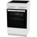 Плита Электрическая Gorenje GEC5A12WG-B белый стеклокерамика (без крышки)