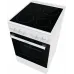 Плита Электрическая Gorenje GEC5A12WG-B белый стеклокерамика (без крышки)