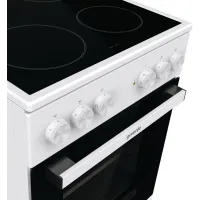 Плита Электрическая Gorenje GEC5A12WG-B белый стеклокерамика (без крышки)