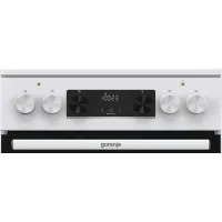 Плита Электрическая Gorenje GEC5C61WG белый стеклокерамика (без крышки)