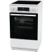 Плита Электрическая Gorenje GEC5C42WG белый стеклокерамика (без крышки)