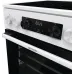 Плита Электрическая Gorenje GEC5C42WG белый стеклокерамика (без крышки)