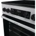 Плита Электрическая Gorenje GEC5C41SG серый стеклокерамика (без крышки)