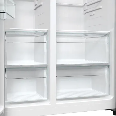 Холодильник Gorenje NRR9185EAXLWD 2-хкамерн. серебристый мат. инвертер