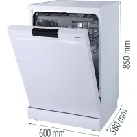 Посудомоечная машина Gorenje GS620C10W белый (полноразмерная) инвертер