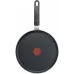 Сковорода блинная Tefal Easy Plus Э 04237522 круглая 22см ручка несъемная (без крышки) черный (9100054098)