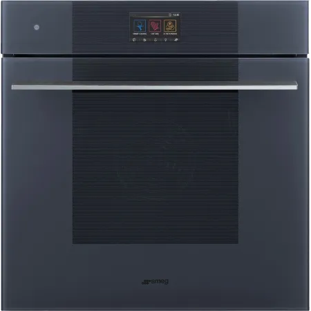 Духовой шкаф Электрический Smeg Linea SO6104APG серый/серебристый