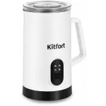 Капучинатор Kitfort КТ-7177 стационар. 590мл белый/черный