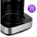 Кофеварка капельная Kitfort КТ-7222 1000Вт нержавеющая сталь/черный Кофеварка капельная Kitfort КТ-7222 1000Вт нержавеющая сталь/черный