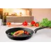 Сковорода Tefal Easy Plus 04237926 круглая 26см ручка несъемная (с крышкой) черный (9100054101)