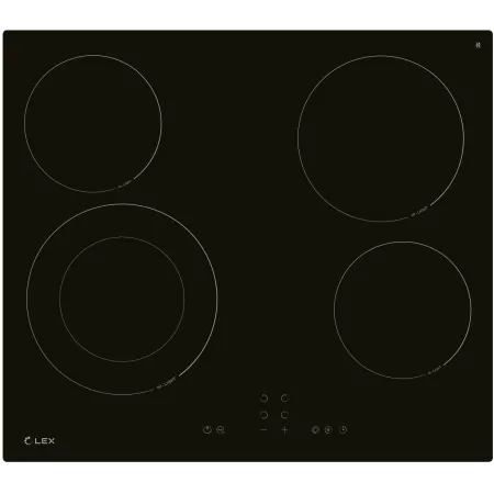 Варочная поверхность Lex EVH 641A BL черный