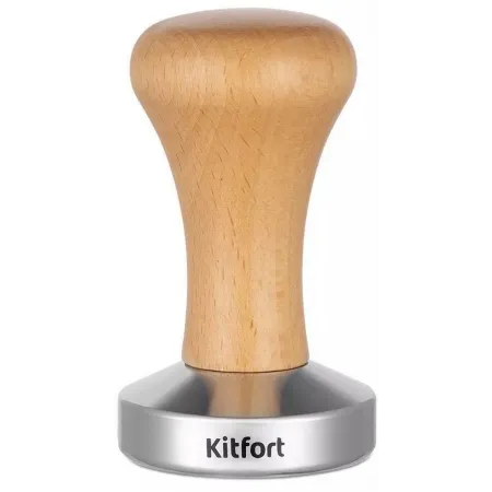 Темпер для кофеварок Kitfort КТ-1249 серебристый (упак.:1шт)