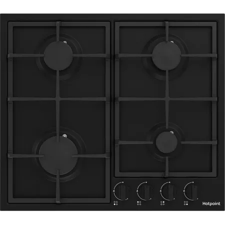 Газовая варочная поверхность Hotpoint HGMT 642 BL черный