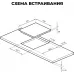 Индукционная варочная поверхность Lex EVI 430 F DS серый