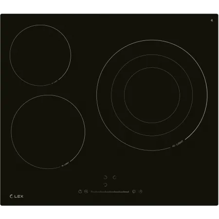 Варочная поверхность Lex EVH 631A BL черный