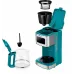Кофеварка капельная Kitfort КТ-7251 1000Вт бирюзовый/нержавеющая сталь
