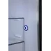 Холодильник Hyundai CM55043F 3-хкамерн. черный стекло инвертер