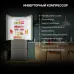 Холодильник Hyundai CM40043F 3-хкамерн. нержавеющая сталь инвертер