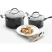 Ковш Rondell Stern RDS-008 1.9л. d=16см (с крышкой) темно-серый