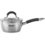 Ковш Rondell Flamme RDS-026 1.3л. d=16см (с крышкой) стальной