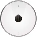 Крышка Rondell Weller RDA-123 d=28см крыш.прозрачный руч.черная