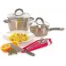 Набор кастрюль Rondell Flamme RDS-339 4 предмета