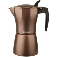 Кофеварка гейзерн. Rondell Kortado RDA-399 0.45л алюминий коричневый