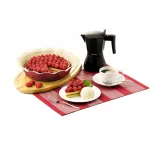 Кофеварка гейзерн. Rondell Kafferro RDS-499 0.3л алюминий темно-серый