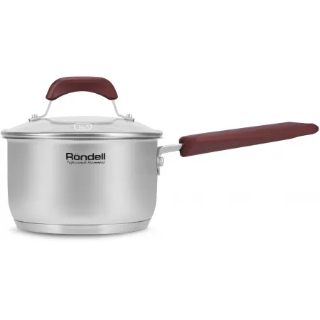 Ковш Rondell Bojole RDS-735 1.7л. d=16см (с крышкой) стальной