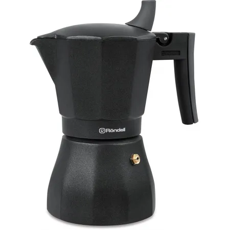 Кофеварка гейзерн. Rondell Kafferro RDA-994 0.45л алюминий темно-серый