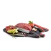Набор ножей кухон. Rondell Urban RD-1010 компл.:4предм. разд.дос. черный/красный блистер