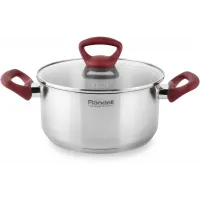Кастрюля Rondell Heidi RDS-1112 2л. d=18см (с крышкой) стальной