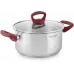 Кастрюля Rondell Heidi RDS-1112 2л. d=18см (с крышкой) стальной