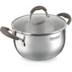 Кастрюля Rondell Konzept RDS-1229 3.3л. d=20см (с крышкой) стальной