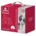 Кастрюля Rondell RainDrops RDS-1293 2.4л. d=18см (с крышкой) стальной