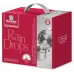 Кастрюля Rondell RainDrops RDS-1294 3.2л. d=20см (с крышкой) стальной