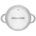 Кастрюля Rondell Point RDS-1310 2л. d=18см (с крышкой) стальной