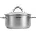 Кастрюля Rondell Point RDS-1310 2л. d=18см (с крышкой) стальной