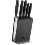 Набор ножей кухон. Rondell Katana RD-1359 компл.:6предм. с подставкой черный подар.коробка