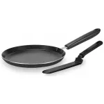 Сковорода блинная Rondell Pancake frypan RDA-1408 круглая 22см покрытие: Xylan Plus ручка несъемная (без крышки) черный